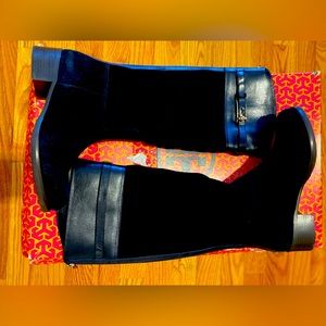 Tory Burch suede knee high boots, very good condition
